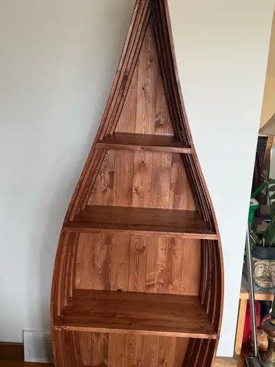 Canoe Bookshelf, View more