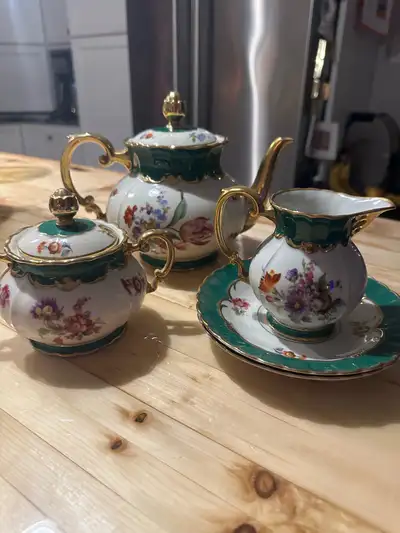 Bavaria porcelain tea set, View more