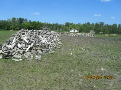 seasoned firewood cut and split to approx 16." 2 cord loads poplar $550. plus $2.00 per loaded kilom...