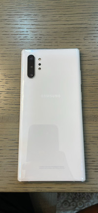 Samsung note 10 plus (white)