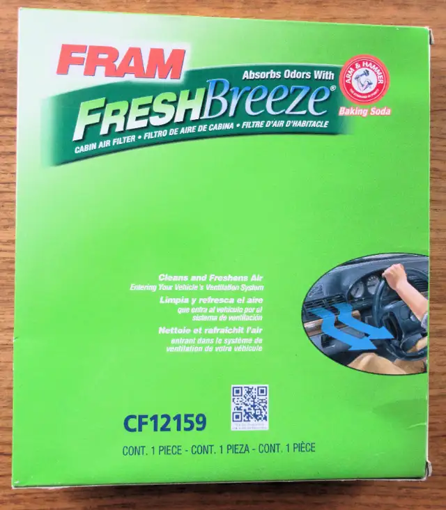 FRAM Cabin Air Filter CF12159 in Other Parts & Accessories in Edmonton - Image 2