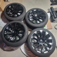 Tesla 20" induction wheels with All Season Tires