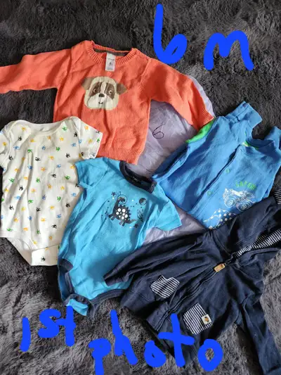 Baby boy clothes 6m., View more