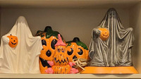 Vintage Ceramic Halloween items 