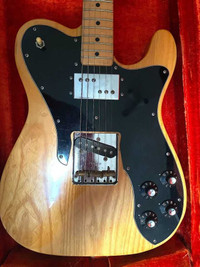 Fender Telecaster Custom 1975 Vintage Natural