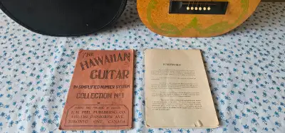 Vintage 1930s–40s Parlor Guitar w/ Case, View more