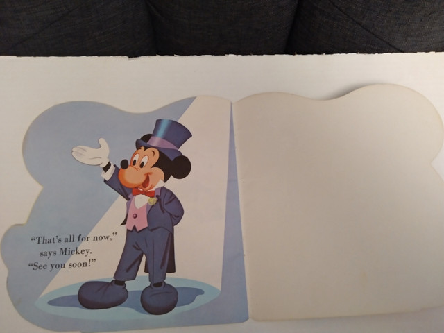 1965 Mickey mouse Golden book in very good condition  in Children & Young Adult in Kitchener / Waterloo - Image 4