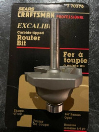 ROUTER BITS Carbide Tipped - CRAFTSMAN