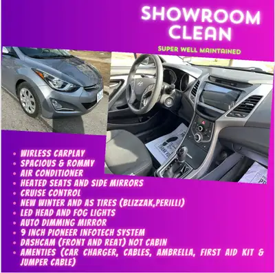 Please rent it on Turo, use the link below https://turo.com/ca/en/car-rental/canada/oshawa-on/hyunda...