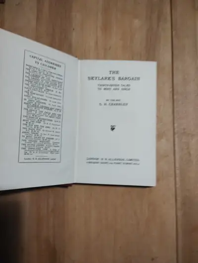 The Skylark's Bargain Antique Book, View more