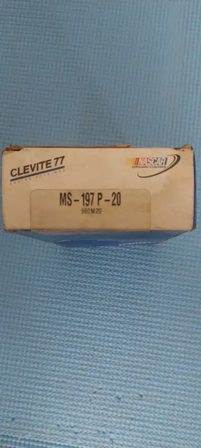 NOS Clevite main bearing set. MS197P in .020 undersize. Fits 55-62 235-261 GM. Willing to ship