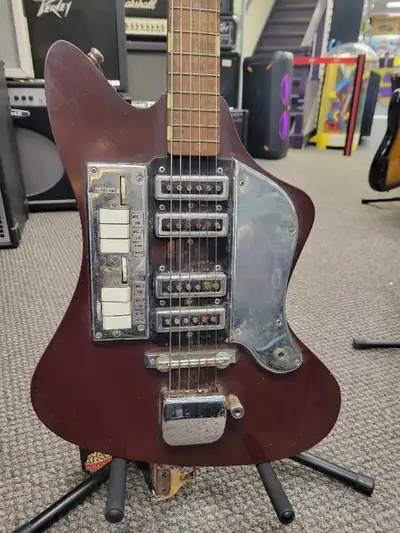 Teisco SD 4L 1960's Electric Guitar *AS IS*, View more