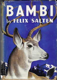 BAMBI  Written by Felix Salten & Illus by Kurt Wiese 1929 Hcv DJ