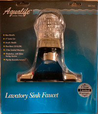 Aqualife Lavatory/Washroom Sink Faucet (Brand New In Package)