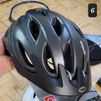 Bike Velo Accessories / Helmet, Seat Pad & Rear Rack