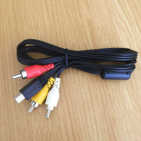 RCA to Mini-B USB Audio Video Adapter Connector Cable, TV Camera