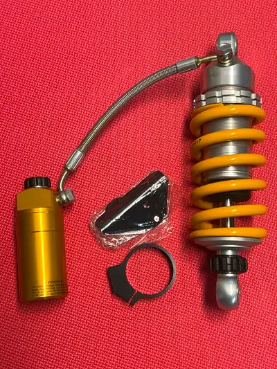 NEW Ohlins STX 46 DU 726 X Diavel Rear mono shock absorber suspension with billet mounting brackets...