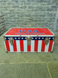 Vintage U.S.A. Team Locker Trunk Joshua Enterprises