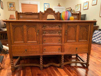 English antique oak 