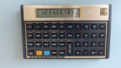 HP 12C Financial Calculator In great condition. Everything works.
