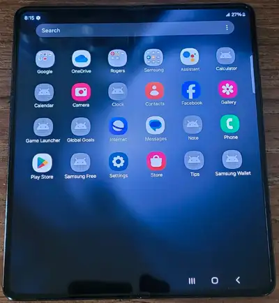 Samsung Zfold 5, 256gb, unlocked, few marks, $680 final price, View more