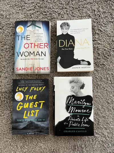 Books “The other Women”, “The guest list” and a lot more, View more