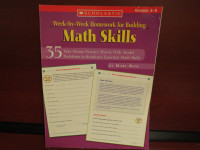 Week-by-week Homework For Building Math Skills by Mary Rose