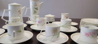 Nature’s Garden Tea cups set
