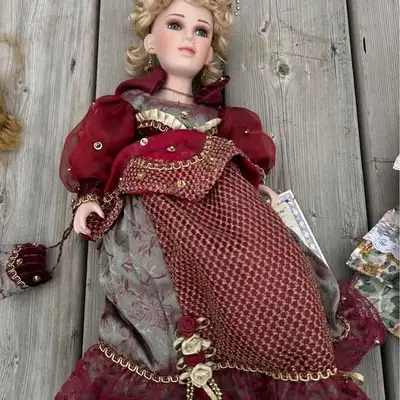 5 different Vintage porcelain dolls. $50 for all 5 or $15 each., View more