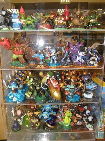 De Tout Relier au Figurine Skylander, Plusieurs Jeux et base pour Wii PS3 Xbox 360, Boite de Rangeme...