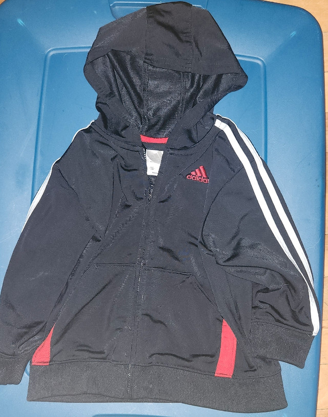 Addidas zip up hoodie 24 months in Clothing - 18-24 Months in Edmonton