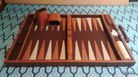 Backgammon Vintage en Vinyle – 15″