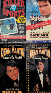 Dean Martin Roaster - vhs movies