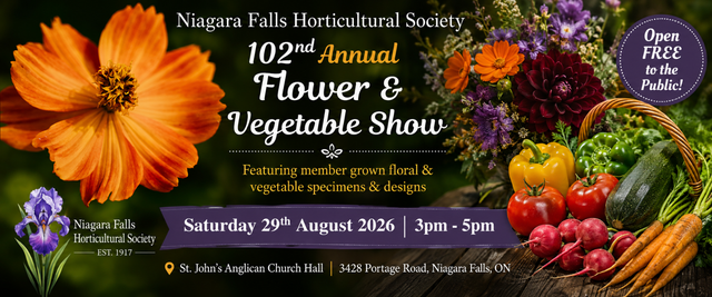 NF Horticultural Society 102nd Annual Flower & Vegetable Show