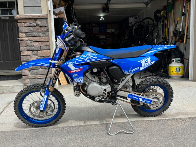 2021 Yamaha YZ65 with (REKLUSE Auto clutch) in Motorcycle Parts & Accessories in Calgary - Image 3