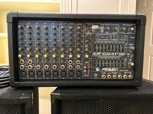 Peavey PA system. in Pro Audio & Recording Equipment in City of Halifax - Image 3