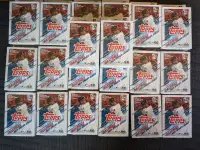 2021 Topps baseball and MLS soccer blasters and hangers 