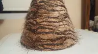 FURRY (down feathers) LAMP SHADE