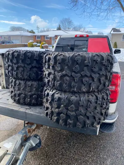 Brand new kimpex trail warrior Atv tires 27x11x14 $400 for all 4. Retails for $260+ tax from royal d...