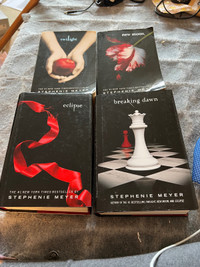First 4 Books From The Twilight Series