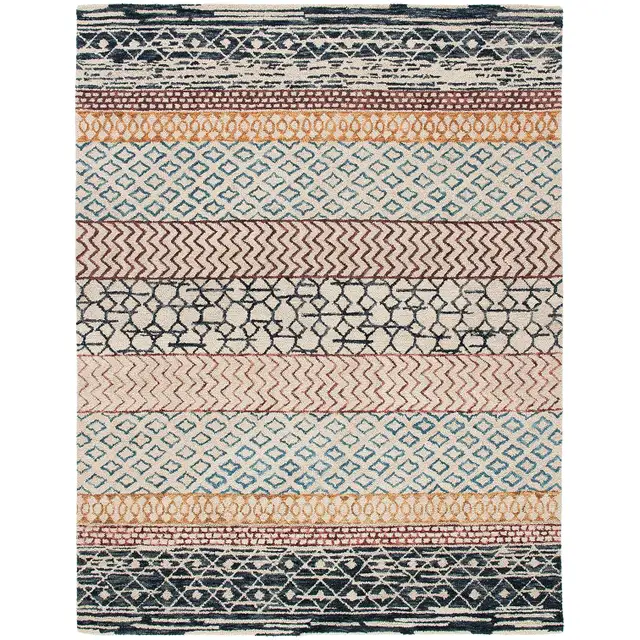 6x9 Safavieh Capri Handmade Wool Area Rug in Rugs, Carpets & Runners in Markham / York Region - Image 5