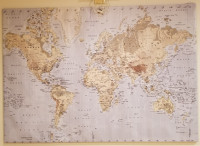 Wall map
