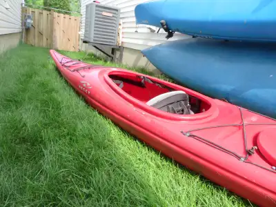 Manitou 14 Feet Kayak, excellent reviews. Easy to paddle and track, there is a skeg that can be exte...