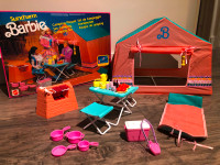 Barbie Suncharm camping playset 1990