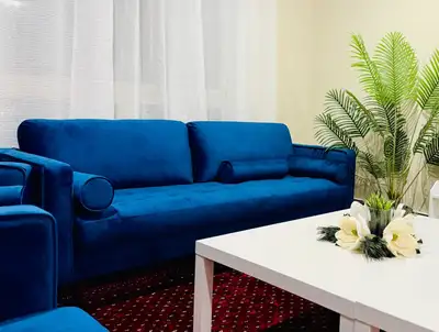 Stylish Navy Blue Sofa Set from structube, View more