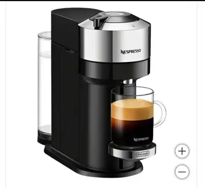 Elevate your morning routine with this pre-loved Nespresso Vertuo Next coffee machine, designed to b...