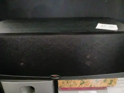 I have Klipschj center speaker RC500 120W $200.00 for sale Also KEF center speaker Cresta 16.5x6.5x8...