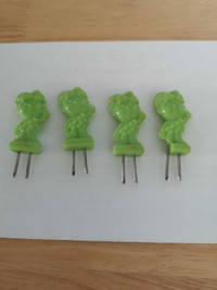 Vintage Green Giant "Sprout" Corn Cob Holders