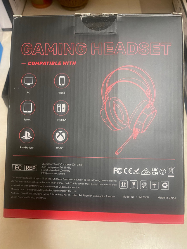 Brand new headset with microphone  in Speakers, Headsets & Mics in Edmonton - Image 2