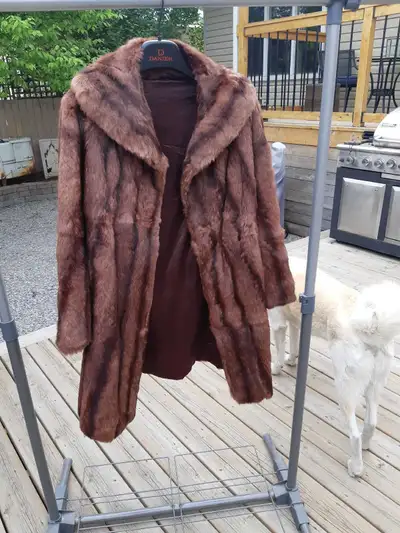 Vintage De Bella mink fur coat, View more